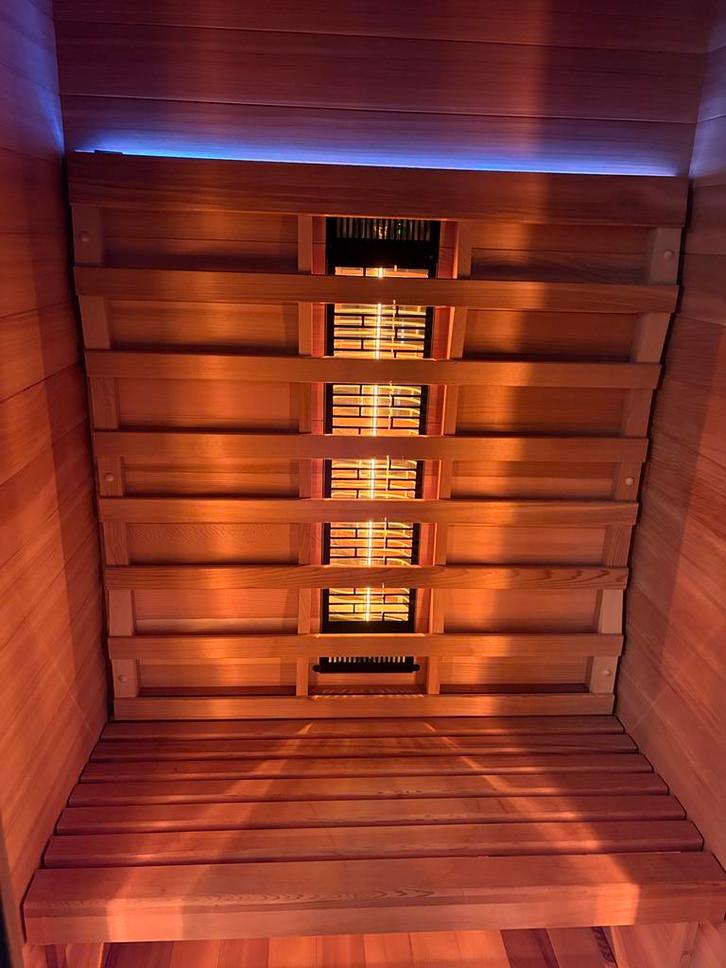 Infrarood Sauna - Ontspanning en Wellness, Sport en Fitness, Sauna, Zo goed als nieuw, Complete sauna, Infrarood, Ophalen of Verzenden