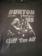 Cliff Burton. Metallica 1985 shirt. M, Kleding | Heren, T-shirts, Ophalen of Verzenden, Zo goed als nieuw, Zwart