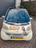 MCC Smart ForTwo AUTOMAAT 2001 leer stoelverwarming panorama, Automaat, Achterwielaandrijving, Zwart, Origineel Nederlands