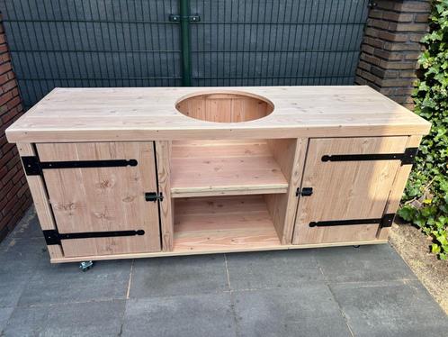 Uniek BBQ meubel, buitenkeuken van douglas of steigerhout, Tuin en Terras, Buitenkeukens, Nieuw, Ophalen