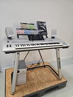 Yamaha Tyros 1 XXL met stand, speakers,hd, en styles vol.1-5, Muziek en Instrumenten, Keyboards, Ophalen, Aanslaggevoelig, Yamaha