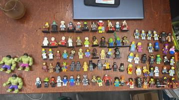 LEGO Partij Minifiguren (95pcs) CMF, Marvel, Ninjago etc. beschikbaar voor biedingen