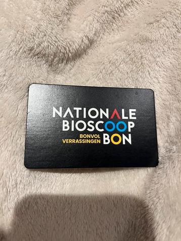 Nationale bioscoopbon €30 beschikbaar voor biedingen