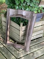 Twee gietijzeren dakramen, twee pans hoog/twee pand breed., Ophalen of Verzenden, Zo goed als nieuw, Dakraam, Minder dan 80 cm