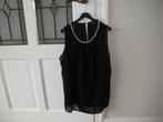 nieuw leuk zwart topje met ketting 40/42 merk shk mode, Ophalen of Verzenden, Nieuw, Maat 38/40 (M), Zwart