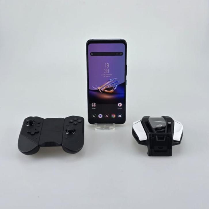 Asus ROG Phone 6D Ultimate 512GB | Inclusief cooler en Gamep, Telecommunicatie, Mobiele telefoons | Overige merken, Zo goed als nieuw