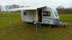 Complete Eriba Nova GL 465 '08 Mover Cassetteluifel, Caravans en Kamperen, Caravans, Rondzit, Bedrijf, Overige, 5 tot 6 meter