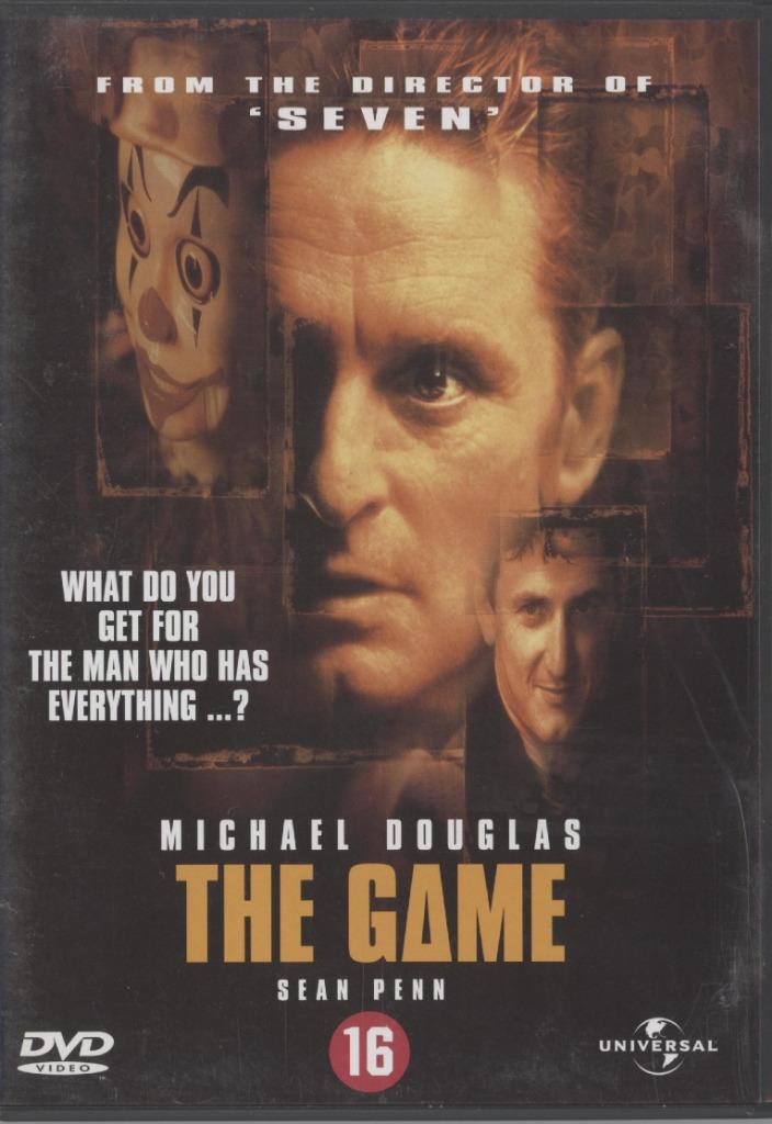 60) The Game: met Michael Douglas en Deborah Kara Unger, Cd's en Dvd's, Dvd's | Actie, Gebruikt, Actiethriller, Vanaf 16 jaar