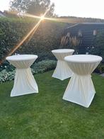 TE KOOP!!! Statafels met overtrek, Ophalen, Gebruikt, Geboorte of Huwelijk