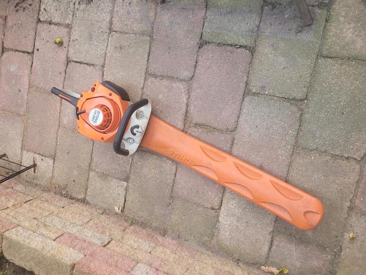 Stihl hs 56, Tuin en Terras, Heggenscharen, Zo goed als nieuw, Benzine, Ophalen of Verzenden