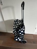 Boodschappentrolley met stippen, Ophalen, Zo goed als nieuw