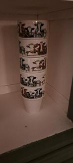 Jet koeien bekers, Huis en Inrichting, Keuken | Servies, Overige typen, Ophalen of Verzenden, Zo goed als nieuw, Overige stijlen