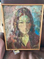 Portret van een vrouw, Jan bazuin, Antiek en Kunst, Ophalen