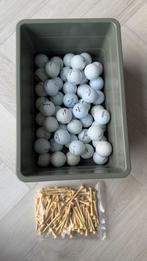 Golfballen 52 stuks + tees, Sport en Fitness, Ophalen of Verzenden, Gebruikt, Overige merken