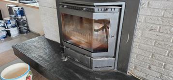 Barbas Unilux 270 Corner houtinbouwhaard  beschikbaar voor biedingen