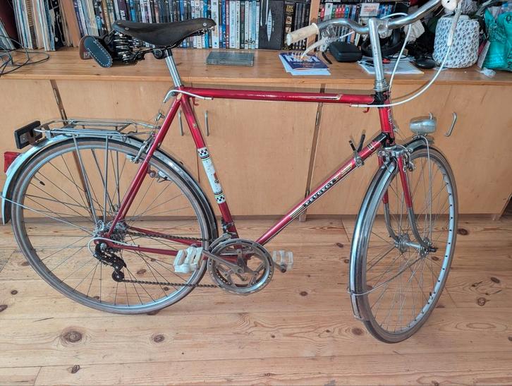 Vintage Peugeot rijklaar jaren 70, Fietsen en Brommers, Fietsen | Oldtimers, 55 tot 59 cm, Ophalen