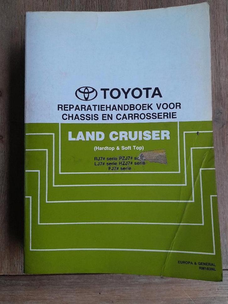 REPARATTIEHANDBOEK - Org.TOYOTA - Landcruiser 70-72-73-75, Auto diversen, Handleidingen en Instructieboekjes, Verzenden