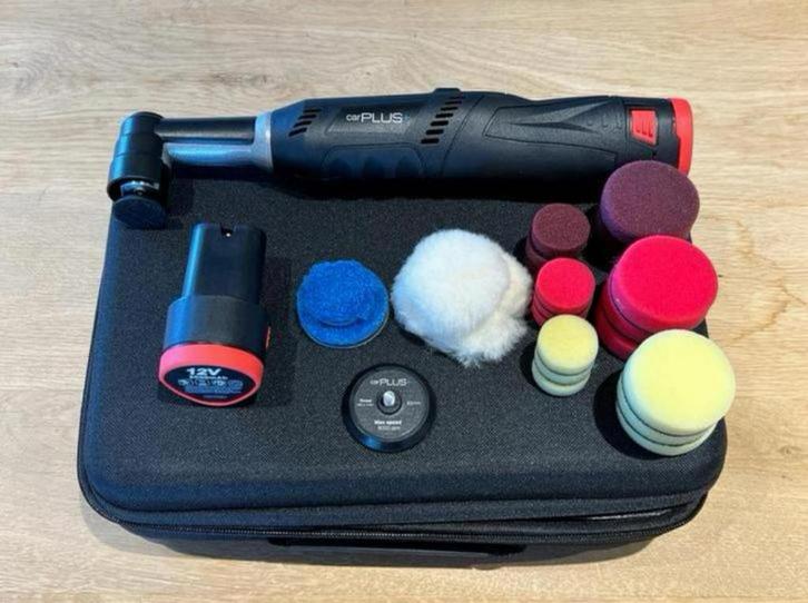 CarPLUS+ nano polijstmachine (incl. 2 accu’s), Auto diversen, Autogereedschap, Nieuw, Ophalen of Verzenden