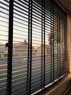 Houtlook jaloezieen lamellen zwart, Huis en Inrichting, Stoffering | Gordijnen en Lamellen, Ophalen, Zo goed als nieuw
