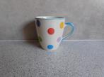 Senseo mokje Pastel Stippen Vic's Handpainted, Overige typen, Ophalen of Verzenden, Zo goed als nieuw, Overige stijlen
