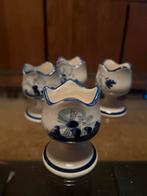 Delfts Blauwe Eierdoppen, Gebruikt, Overige typen, Ophalen of Verzenden, Overige stijlen