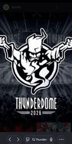 Thunderdome 2026 4 saturday tickets te koop! SOLD OUT, Tickets en Kaartjes, Eén persoon