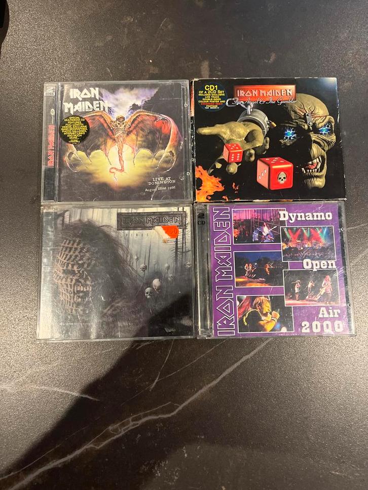 Iron Maiden CD Lot - 4 Albums, Cd's en Dvd's, Cd's | Pop, Gebruikt, 1980 tot 2000, Boxset, Ophalen of Verzenden