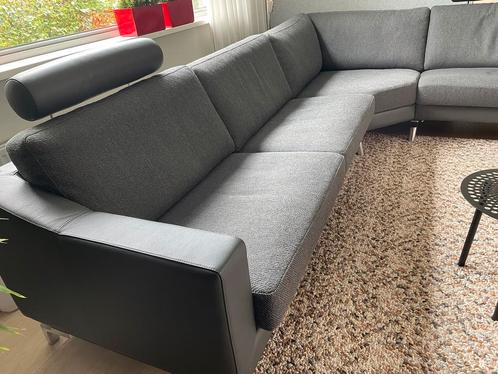 Leolux Antonio Royaal Topstaat, Huis en Inrichting, Banken | Complete zithoeken, Zo goed als nieuw, Leer, Stof, Ophalen