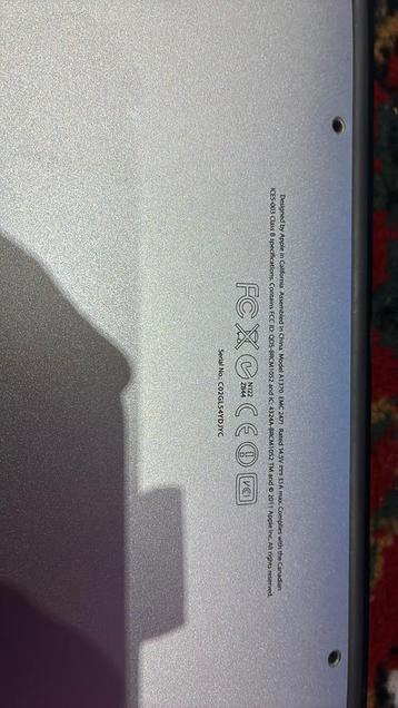 MacBook Air defect beschikbaar voor biedingen