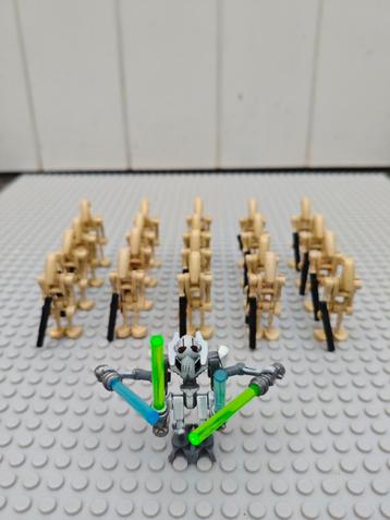 SW Bricks - B1 Battle droids (20x) en General Grievous (1x) beschikbaar voor biedingen