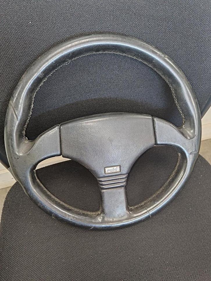 Stuur Stuurwiel sportstuur leder Raid Vintage KBA70118, Auto-onderdelen, Besturing, Volkswagen, Gebruikt, Ophalen of Verzenden