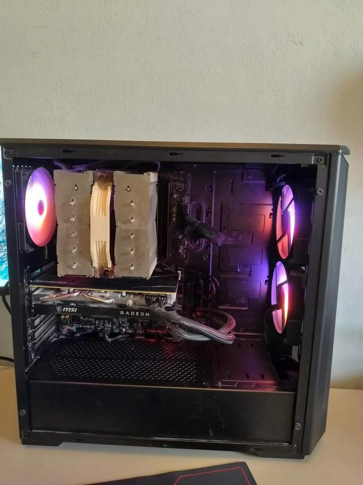 Snelle medium gaming pc, Computers en Software, Desktop Pc's, Zo goed als nieuw, 3 tot 4 Ghz, SSD, 16 GB, Met videokaart, Gaming