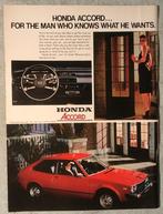 Advertentie 1979 Honda Accord, Auto's, Zo goed als nieuw, Verzenden