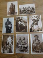 zwart wit / sepia ansichtkaarten Native Americans, Ophalen of Verzenden