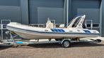 Tiger Marine 650 rib bj 2015 + Suzuki 150 pk bj 2015 + Pega, 120 tot 200 pk, Zo goed als nieuw, Benzine, Overige materialen