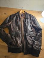 Ted Baker Bruin Leren Jas - Maat 4, Ophalen of Verzenden, Maat 52/54 (L), Bruin, Ted Baker