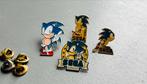 Lotje Sonic the Hedgehog SEGA pins, Verzamelen, Speldjes, Pins en Buttons, Ophalen of Verzenden, Zo goed als nieuw