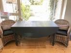 Eettafel ovaal & rechthoekig, Huis en Inrichting, Tafels | Salontafels, Ophalen, Gebruikt, 100 tot 150 cm, Kersenhout