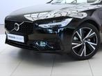 Volvo V90 T6 Recharge 350PK AWD Plus Dark / 360gr Camera / E, Auto's, Volvo, 4 cilinders, Zwart, Adaptive Cruise Control, 125 km/l