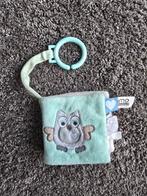 Tiamo buggyboekje velours wit mint grijs Uil, Ophalen of Verzenden, Zo goed als nieuw, Overige typen