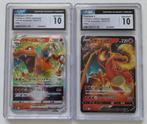 CGC 10 - Charizard V en Charizard VSTAR -  Pokemon JP 2022, Verzenden, Nieuw, Meerdere kaarten, Foil