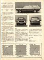Autovisie test VW Passat Variant TS Augustus 1974, Gelezen, Volkswagen, Ophalen of Verzenden