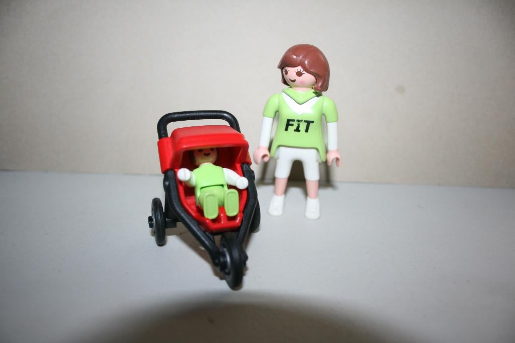 Playmobil 4697 Moeder met buggy en baby, Ophalen of Verzenden, Zo goed als nieuw, Complete set