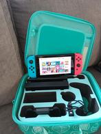 Tekoop/teruil Nintendo Switch z.g.a.n. Zie beschrijving, Met games, Met 2 controllers, Ophalen of Verzenden, Zo goed als nieuw