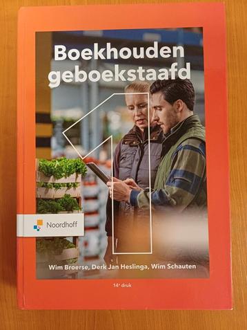 Boekhouden geboekstaafd 1 (basis, opgaven, uitwerkingen) beschikbaar voor biedingen