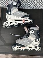 Meisjesskeelers maat 35/38, 1x gedragen!, Sport en Fitness, Skeelers, Verstelbaar, Zo goed als nieuw, Inline skates 4 wielen, Dames