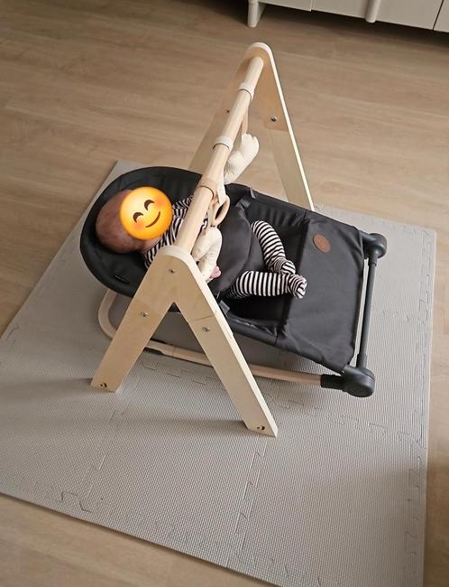 Set: Maxicosi 'Loa' wipstoel, Jolien babygym en speeltjes, Kinderen en Baby's, Wipstoeltjes, Zo goed als nieuw, Overige merken