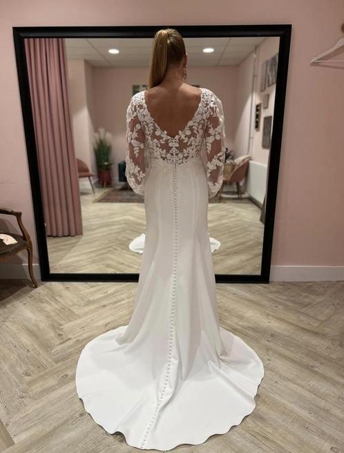 Prachtige trouwjurk van Justin Alexander, Kleding | Dames, Trouwkleding en Trouwaccessoires, Gedragen, Trouwjurk, Wit, Ophalen of Verzenden