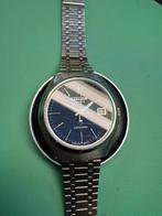 Vintage Citizen Quartz Crystron – Stijlvol herenhorloge, Ophalen of Verzenden, Gebruikt, Blauw, Jongen of Meisje