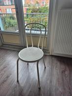 Witte Bistro Stoel, Huis en Inrichting, Ophalen, Gebruikt, Wit, Eén